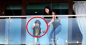 Shahrukh Khan's Cute Daughter Suhana With Abram Khan At Mannat On SRK's Birthday