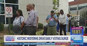 Historic midterms drive early voting surge | Morning in America