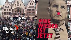 Tens of thousands in Germany protest against right-wing extremists: “Never again!”