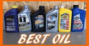 Synthetic Motor Oil Comparison | Which Engine Oil is Best?