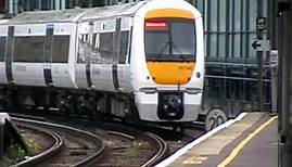 C2C trains at London Fenchurch St.