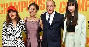 Woody Harrelson Hits The Red Carpet With Wife And Daughters