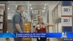 Lowe’s Looking To Fill Over 1,000 New Jobs Across Massachusetts This Spring