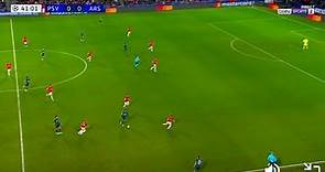 Edward Nketiah Goal,PSV vs Arsenal(0-1)All Goals and Extended Highlights