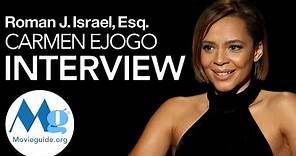Carmen Ejogo Interview: Roman J. Israel, Esq.