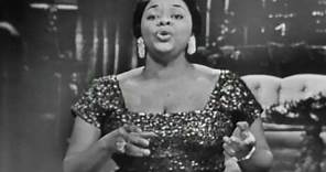 Dinah Washington LIVE TV 1955 "That's All I Want From You"