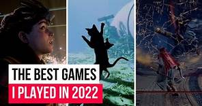 The 5 best video games I played in 2022