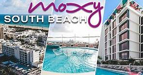 NEWEST Hotel on Miami's South Beach! But is it worth the price? The Moxy Miami South Beach Review!