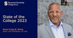 State of the College - LAW 2023