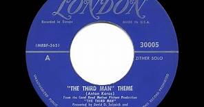 1950 HITS ARCHIVE: The Third Man Theme - Anton Karas (his original #1 version)