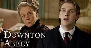 The Dowager Countess Catches Matthew in the Act - Downton Abbey