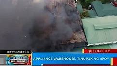 BP: Appliance warehouse, tinupok ng apoy