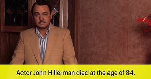 Magnum P.I. and Chinatown actor John Hillerman dies at 84