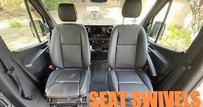 The BEST Seat Swivels For Vanlife??? Alpine Mechanisms Install + Review