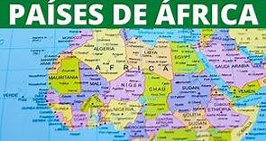 Países de África👉Aprende los países africanos y sus capitales/Mapa🌍