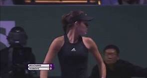 Ana Ivanovic vs Genie Bouchard | 2014 WTA Finals Highlights