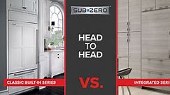 Sub Zero Refrigerator - Classic Built-In vs Integrated [REVIEW]