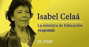 ISABEL CELAÁ | La ministra de EDUCACIÓN RESPONDE