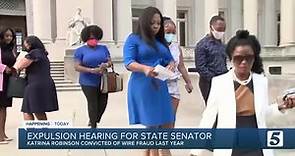 State Senate to discuss expulsion of Sen. Katrina Robinson