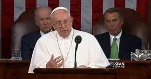 Pope Francis addresses Joint Session of Congress – FULL SPEECH (C-SPAN)