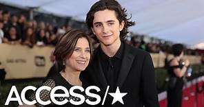 Timothée Chalamet Brought His Mom To The 2018 SAG Awards: See His Sweet Throwback Tribute | Access