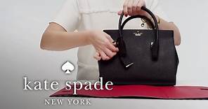 how to personalize your bag: the candace satchel | kate spade new york