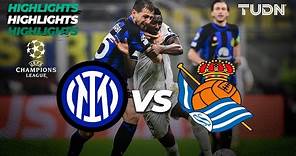 Inter de Milán vs Real Sociedad - HIGHLIGHTS | UEFA Champions League 2023/24 | TUDN