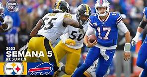 Pittsburgh Steelers vs. Buffalo Bills | Semana 5 NFL | Resumen Highlights | 9 Oct, 2022.