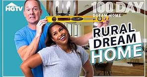 Rural Dream Home Build for Engaged Police Officers | 100 Day Dream Home | HGTV