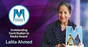 Lalita Ahmed, a pioneer of British TV... - Asian Media Awards