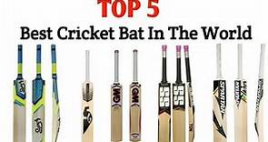 Top 5 Best Cricket Bats In The World | Top Cricket Bat Brands | Top Cricket Bats In The World