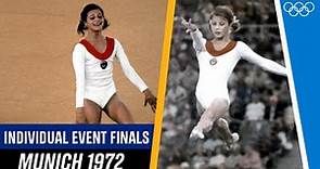 Women's individual event finals at Munich 1972 - FULL EVENT! 🤸‍♀️