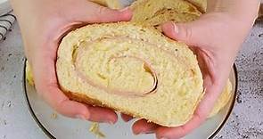 Rotolo di pan brioche salato: soffice e super semplice da preparare