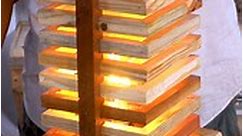 DIY home decor light making #homedecor #lighting #tablesaw #jig #woodhacks #woodcraft #woodart #wooddesign #woodcraft #woodworking #wood #tipswoodworking #wooddiy #woodwork #woodjoinery #Japanesejoinery #joinery #amazing #Wow #tricks #carpentry #carpenter | Woodworking Idea