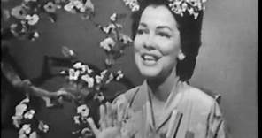 Kathryn Grayson--Un Bel Di, Madame Butterfly, 1958 TV