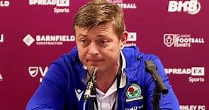 Jon Dahl Tomasson FULL post-match press conference | Burnley 3-0 Blackburn