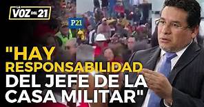 Rubén Vargas SOBRE AGRESIÓN A DINA BOLUARTE: "Hay una responsabilidad del jefe de la casa militar"