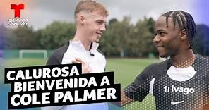 Chelsea FC: Raheem Sterling le da la bienvenida a Cole Palmer | Telemundo Deportes