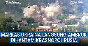 Artileri Presisi Tinggi Krasnopol Rusia Serang Markas Tentara Ukraina Hingga Ambruk Total
