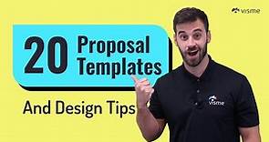 20 Proposal Templates and Design Tips