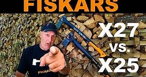 Fiskars X27 vs X25 - Which is better?