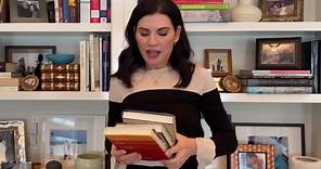 Julianna Margulies Gives A Tour Of Her Bookshelves & Favorite Reads | Shelf Portrait | Marie Claire