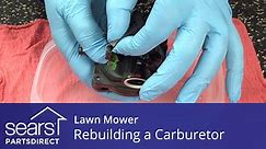 Rebuilding the Carburetor on a Lawn Mower