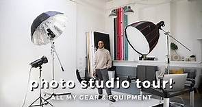 Photography Studio & Gear Tour! | Infinity Cove / Cyclorama Wall Studio