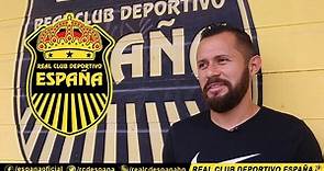 Declaraciones de Alfredo Mejia tras firmar su contrato de 5 años con Real España.
