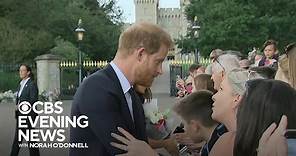 Princes William and Harry reunite to mourn Queen Elizabeth II