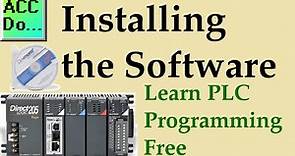 Learn PLC Programming - Free - Installing the Software (Updated)