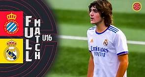 FULL MATCH: RCD Espanyol vs Real Madrid Cadete A U16 2021
