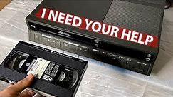 This VCR hasn't been cleaned in 25 years. I NEED YOUR HELP | Philips VR6460