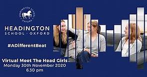 Meet the Head Girls | Headington School